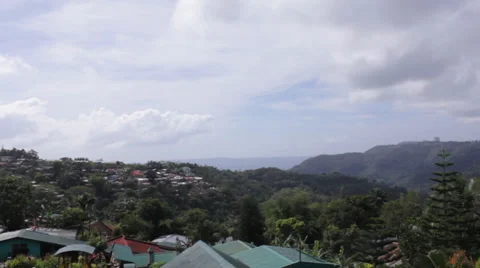 Mountain Village Stock Footage 33624610