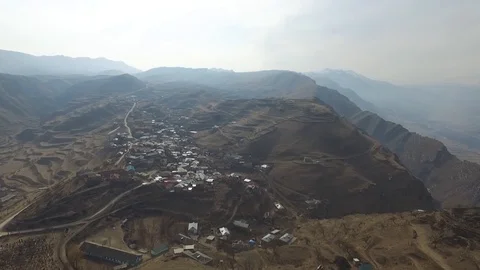 Mountain village Stock Footage 100378359
