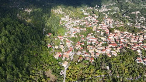 Mountain village. Stock Footage 320250270