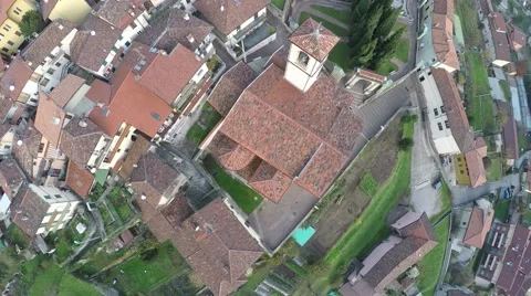 Mountain village landscape Video stock 44322416