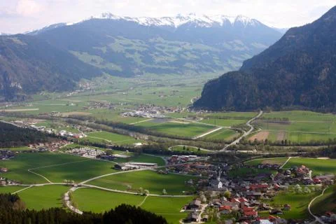 Mountain village Stock Photos