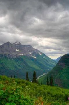 Mountain vista Stock Photos