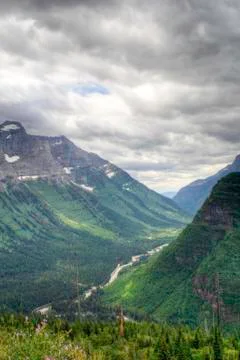 Mountain vista 스톡 사진