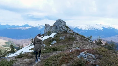 Mountain Walk Video stock 109276189