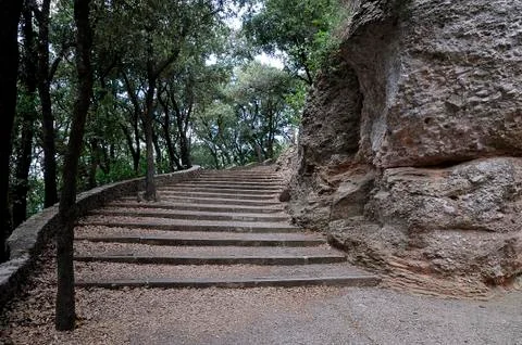 Mountain walk Stock Photos