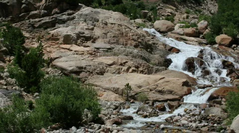 Mountain, Water Cascade Loose Video stock 810249