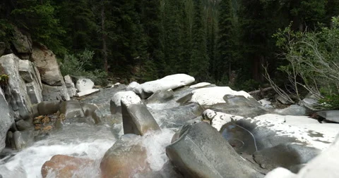 Mountain Water Fall Stock Footage 146230210