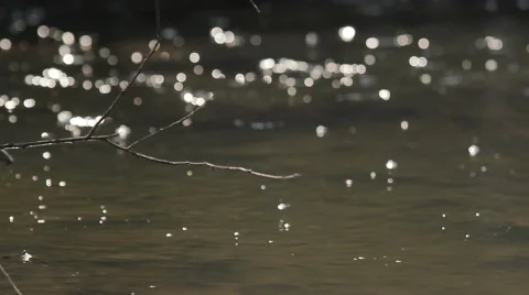 Mountain water Stock Footage 48298486