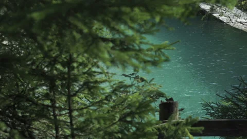 Mountain water with panning to the right Video stock 139131952