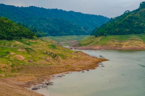 Mountain water source, back of Khun Dan Prakan Chon Dam, Nakhon Nayok, Thaila Stock Photos