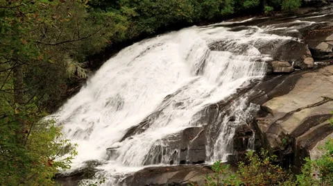 Mountain waterfall 1 Stock-Footage 32064993