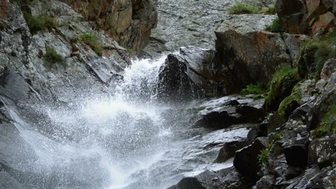 Mountain waterfall 1 Stock-Footage 103969833