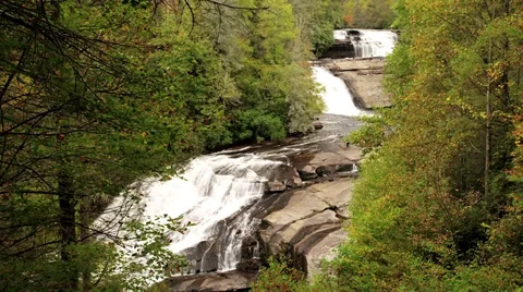 Mountain waterfall 10 Stock-Footage 32077317