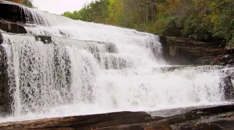 Mountain waterfall 2 Stock-Footage 32064978