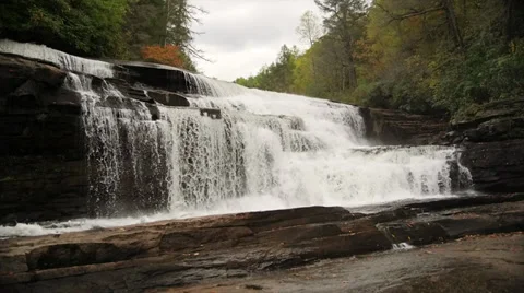 Mountain waterfall 3 Stock-Footage 32065023
