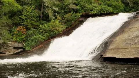 Mountain waterfall 5 Stock-Footage 32072956