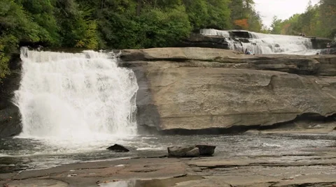 Mountain waterfall 7 Stock-Footage 32069370