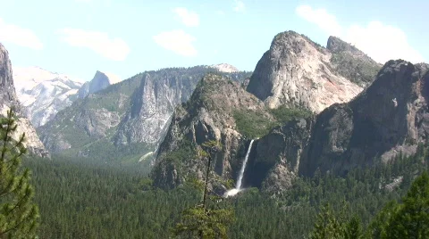 Mountain waterfall Stock Footage 879060