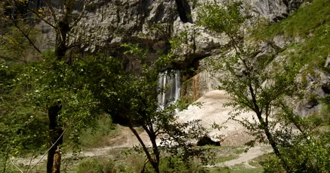 Mountain waterfall Video stock 65216188