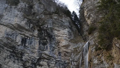 Mountain waterfall Video stock 87862057