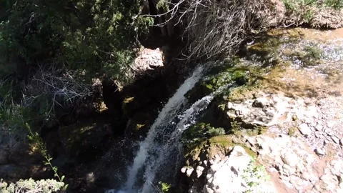 Mountain Waterfall Stock Footage 150987208