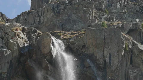 Mountain waterfall Stock Footage 168435697
