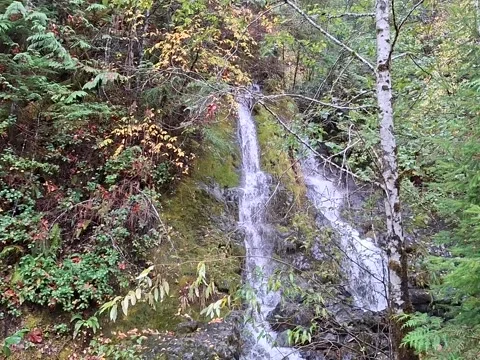 Mountain waterfall Video stock 292812028