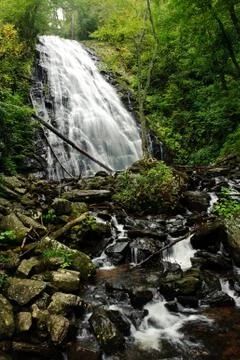 Mountain waterfall Stock Photos