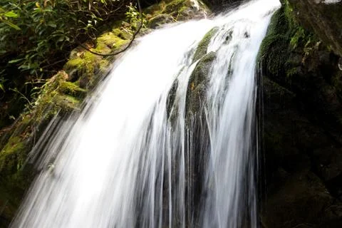 Mountain Waterfall Stock Photos