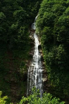 Mountain waterfall Stock Photos