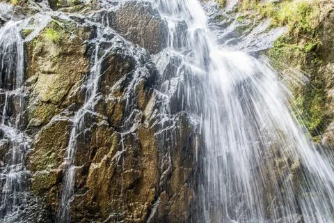 Mountain waterfall Stock Photos