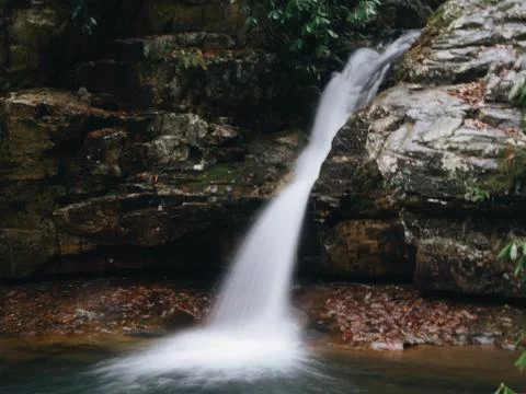 Mountain Waterfall Stock Photos