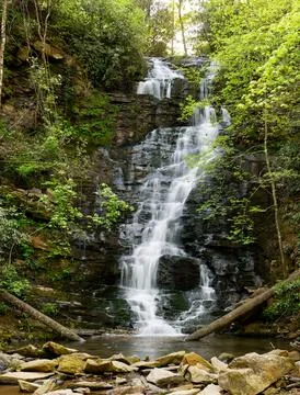 Mountain Waterfall 写真素材
