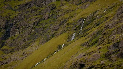 Mountain waterfalls Video stock 113476246