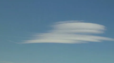 Mountain Wave Crests Stock Footage 54736732