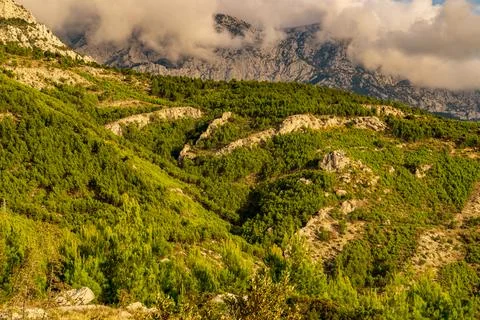 Mountain waves Stock Photos