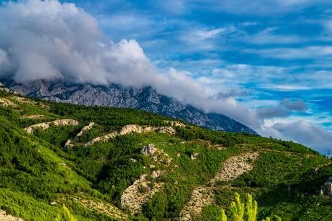 Mountain waves Stock Photos