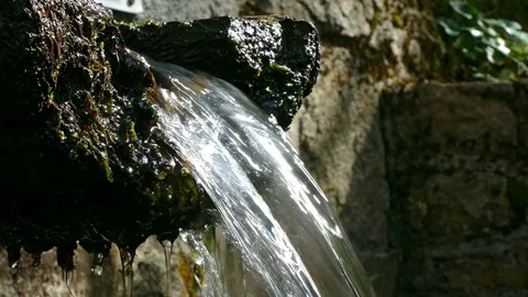 Mountain wellspring. Video stock 80187197