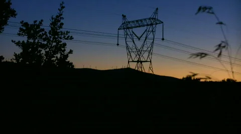 Mountain windmills Stock Footage 279448