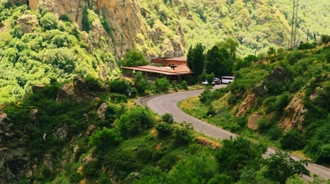 Mountain Windy Road Vidéo 53232620