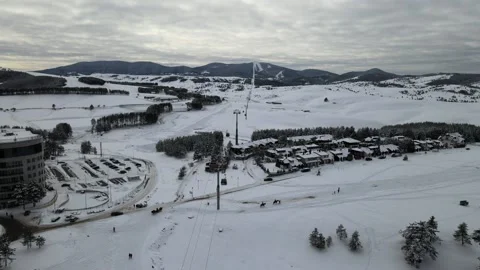 Mountain on Winter edition Stock Footage 148680485