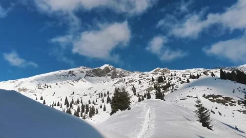 Mountain winter Stock Footage 231154776