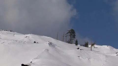 Mountain winter landscape Stock Footage 48581049