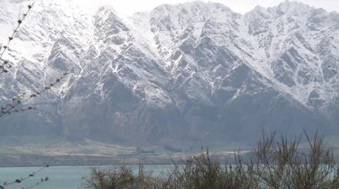 Mountain zoom Stock Footage 1802007