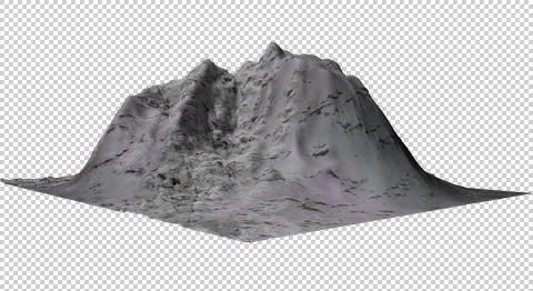 The Mountain3D-s Stock Illustration