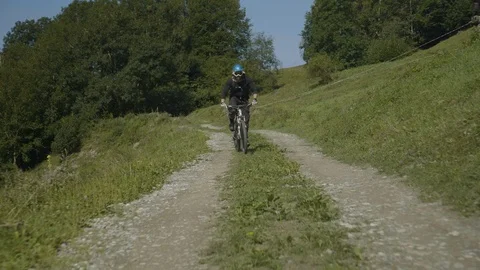 Mountainbike Stock Footage 99366635