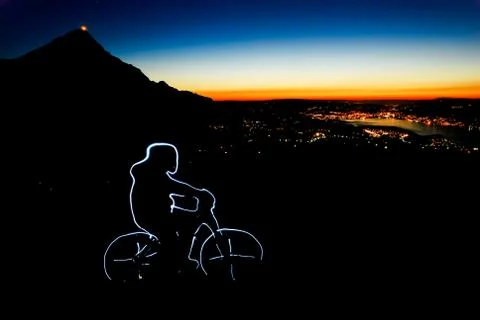 Mountainbike Stock Photos