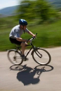 Mountainbiker Stock Photos