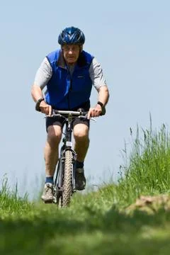 Mountainbiker Stock Photos