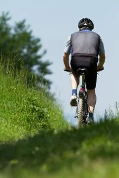Mountainbiker Stock Photos